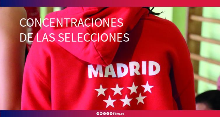 Concentración de las preselecciones minis e infantil masculina