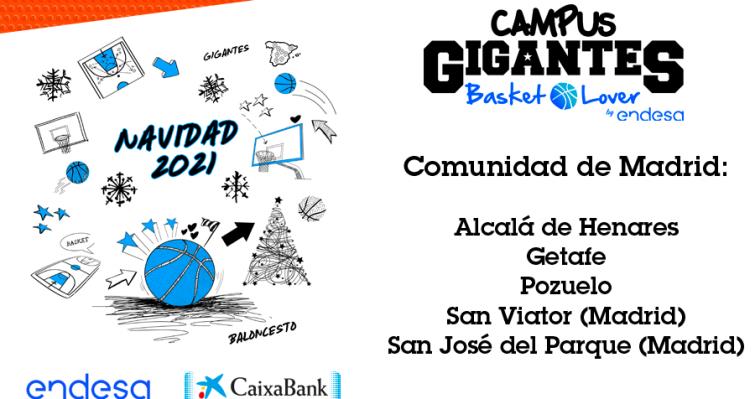 Esta Navidad mejora tu tiro en los Campus Gigantes Basket Lover