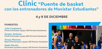 Clinic 'Puente de basket' de Movistar Estudiantes