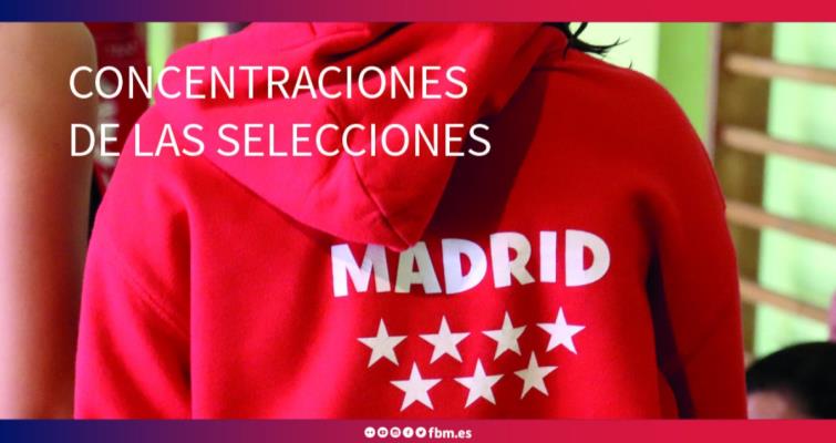 Concentración preselecciones de minibasket