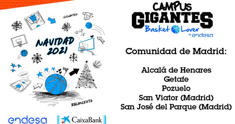 Últimas plazas disponibles para los Campus Gigantes Basket Lover