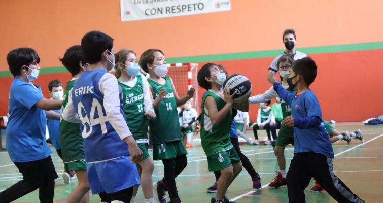 Jornadas de Babybasket en abril de 2022