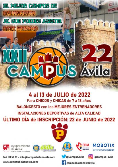 Cartel Campus Ávila 2022