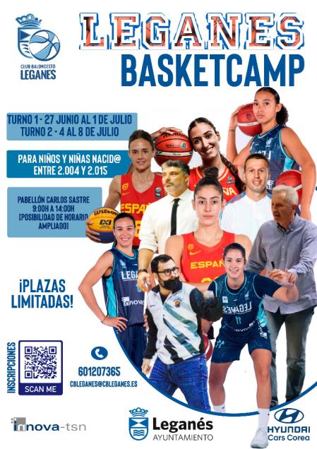 Cartel Leganés BasketCAMP 2022