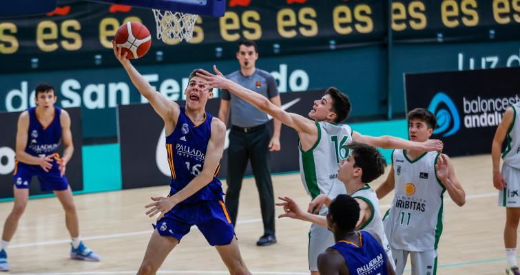 Real Madrid-Unicaja, final del Campeonato Cadete