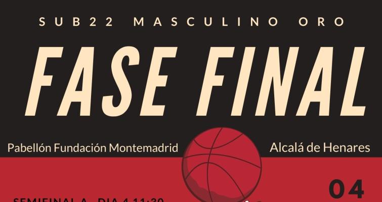 Fase final de Sub'22 masculino Oro