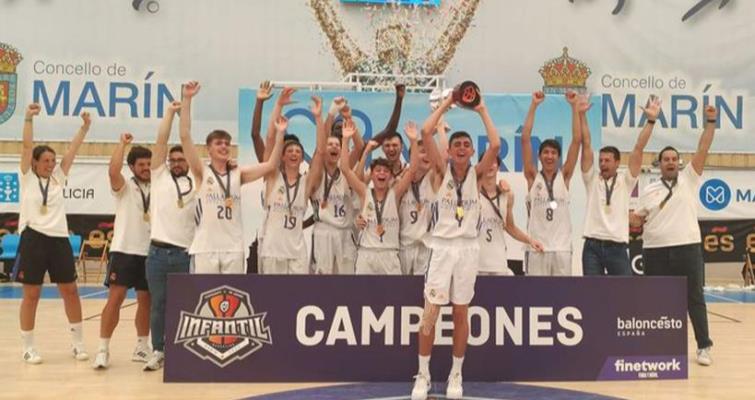 El Real Madrid, campeón de España infantil