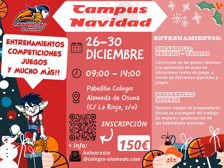 Campus Navidad 2022 Colegio Alameda de Osuna
