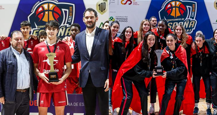 Cadete: oro para ellos, plata (con sabor a oro) para ellas