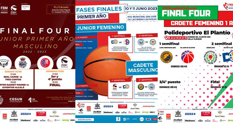 Fases finales de Júnior y Cadete primer año