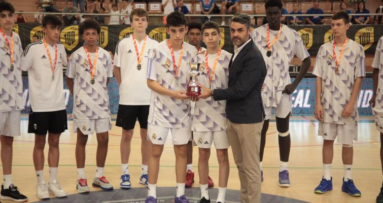 El Real Madrid infantil, subcampeón de España