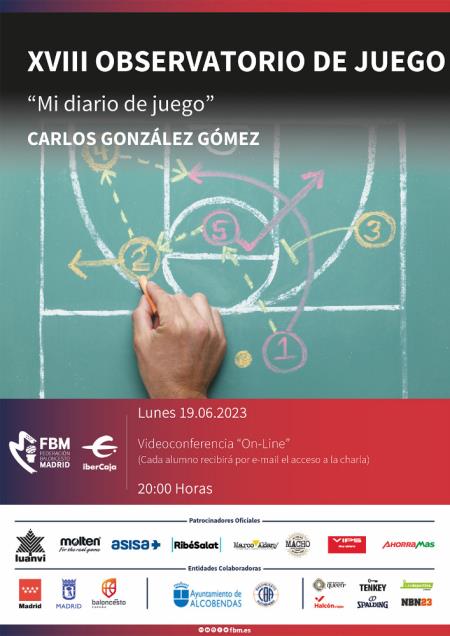 Cartel de la XVII edición del Observatorio de juego