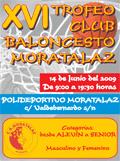 Cartel XVI Torneo C.B. Moratalaz