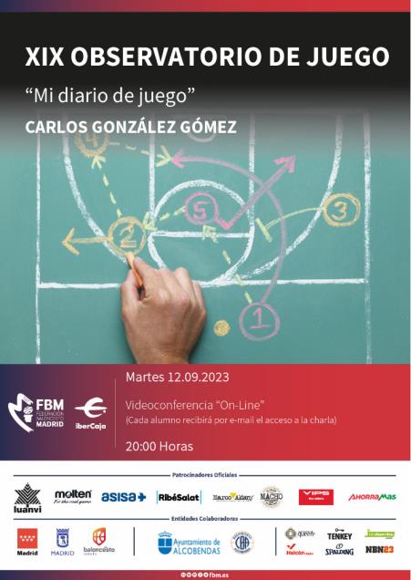 Cartel de la XIX edición del Observatorio de juego