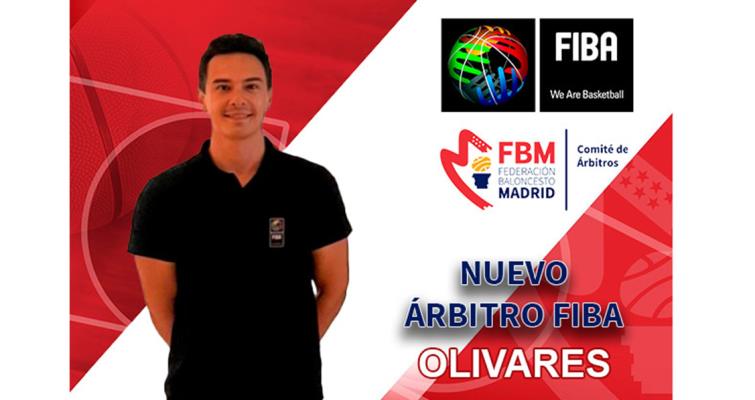 Alfonso Olivares, nuevo árbitro FIBA