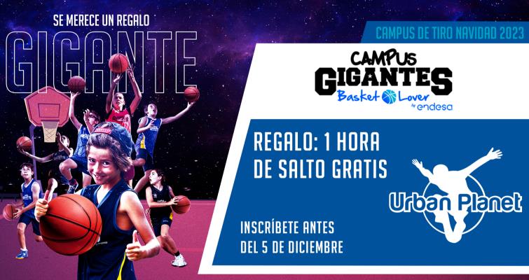 Prepárate para el Campus Gigantes de esta Navidad