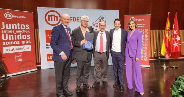 Fernando Ruiz Paz, premiado en la Gala de las Federaciones Madrileñas