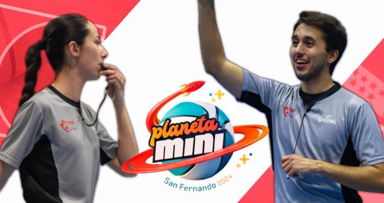 Dos árbitros madrileños en el Campeonato de España Mini