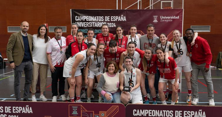 La Universidad Rey Juan Carlos, subcampeona de España