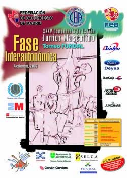 Fase Interautonómica Junior Masculino. Fotos de los Equipos