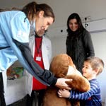 El CB Alcobendas, solidario
