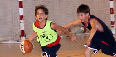 Concentración de las selecciones de minibasket. Abril 2011