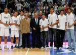 Homenaje a los medallistas del Real Madrid