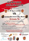 Partido solidario en Navalcarnero