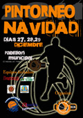 Cartel TorneoNavidadPinto2011