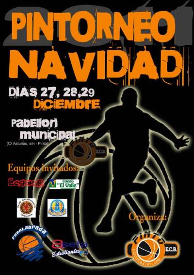 Cartel TorneoNavidadPinto2011Grande