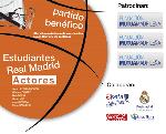 Partido ex-jugadores R. Madrid y Estudiantes y Actores