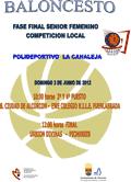 Liga local de Alcorcón. Finales Senior Femenino 2012