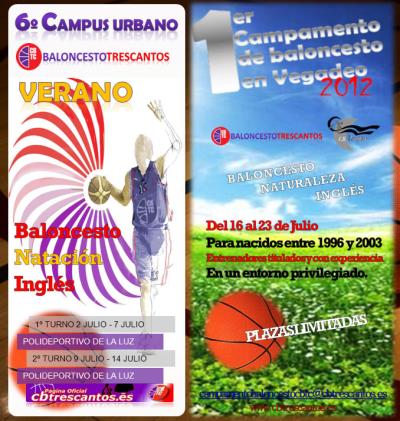 Cartel de los Campus del C.B. Tres Cantos