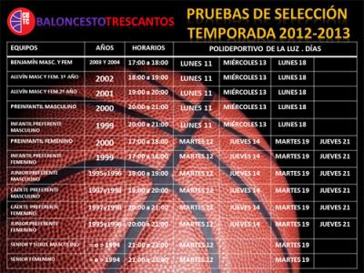 Pruebas del C.B. Tres Cantos 2012