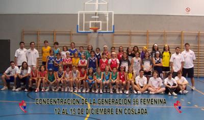 Concentración de la selección Mini-96 femenina. Octubre 2006