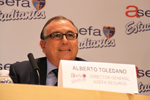 Alberto Toledano, insignia de oro y brillantes del Estudiantes