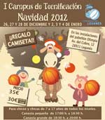 I Campus navideño del C.B. Leganés