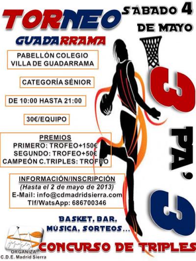 Cartel TorneoGuadarrama2013gr