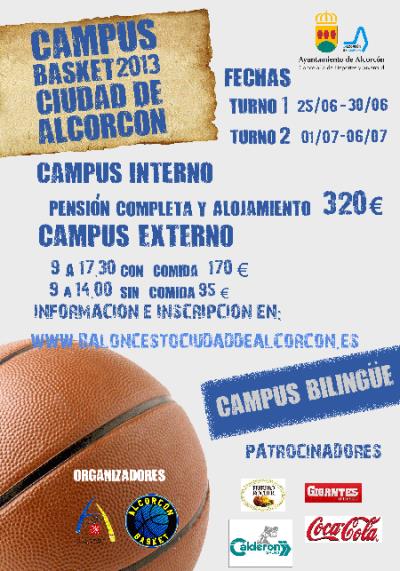 Campus de Baloncesto. Alcorcón