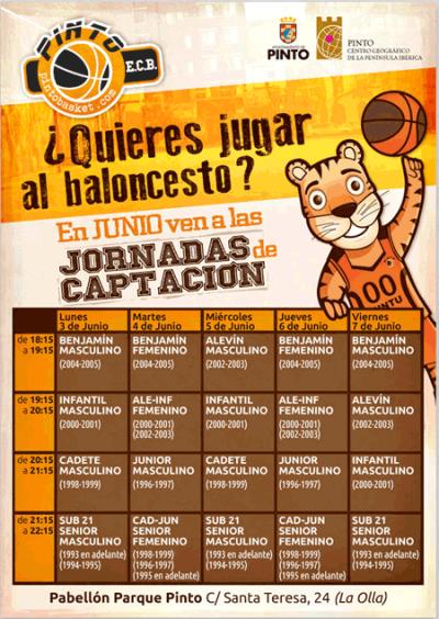 Cartel pruebas 2013 Pinto E.C.B.
