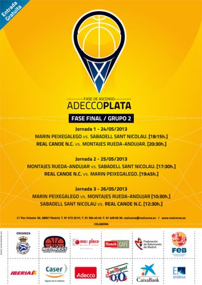 Cartel de la Fase de Ascenso a Adecco Plata 2013