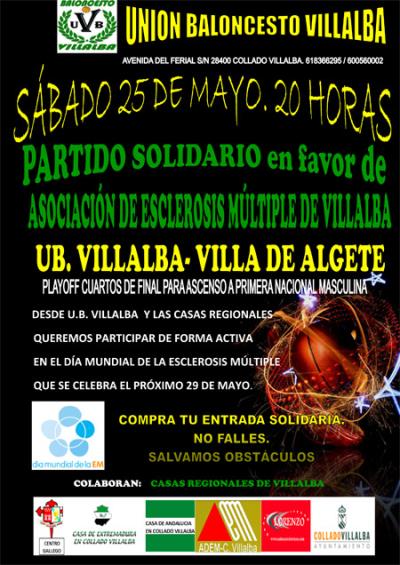 Cartel del partido
