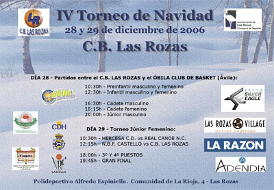 IV Torneo de Navidad del C.B. Las Rozas