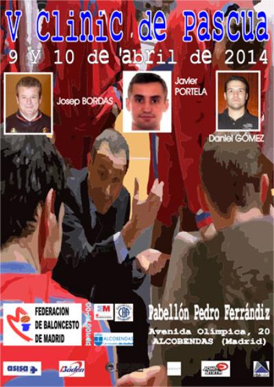 Cartel Clinic de Pascua 2014 de la FBM