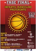Cartel de la Fase Final Infantil Masculina Preferente 2014