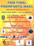 Cartel de la Fase Final de Preinfantil Masculino 2014