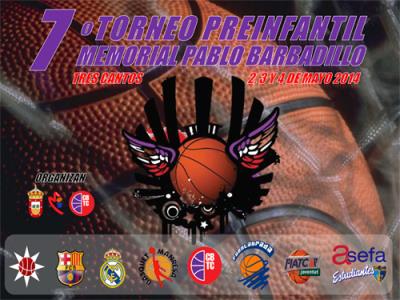 Cartel del VII Torneo Internacional Preinfantil de Tres Cantos