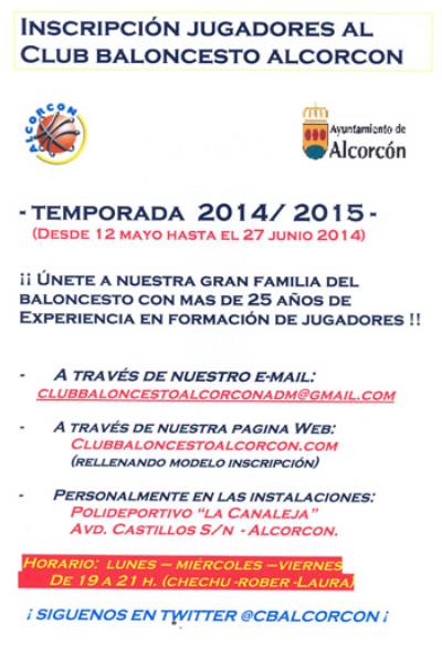 Cartel PruebasAlcorconCBgr