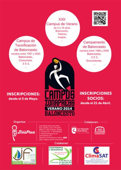 Cartel ActividadesZonaPressVerano2014gr