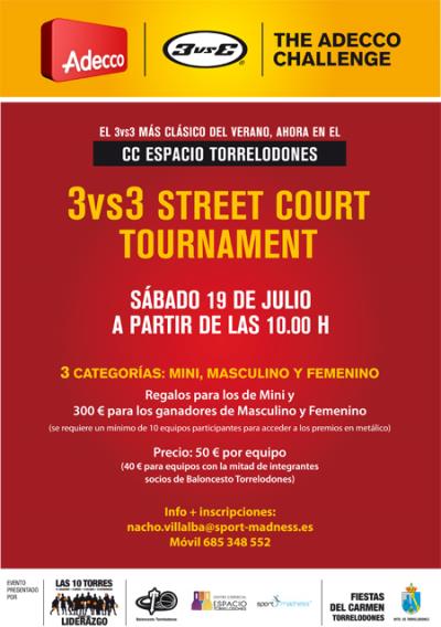 3Vs3 Street Court Tournament